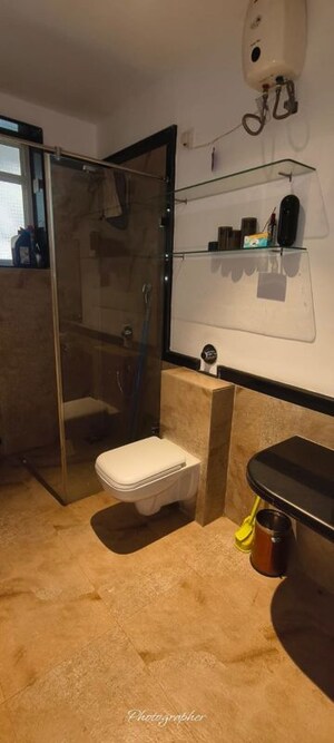 Bathroom in 3 BHK Villa at Siolim – for Rent