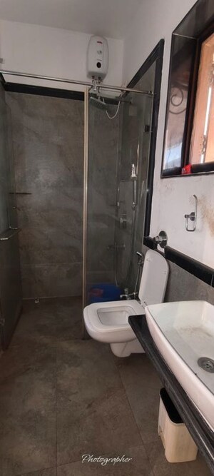 Bathroom in 3 BHK Villa at Siolim – for Rent