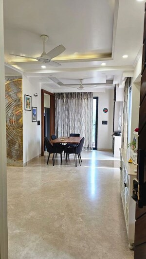 Living Room in 3 BHK Builder Floor at Malibu Town – for Sale