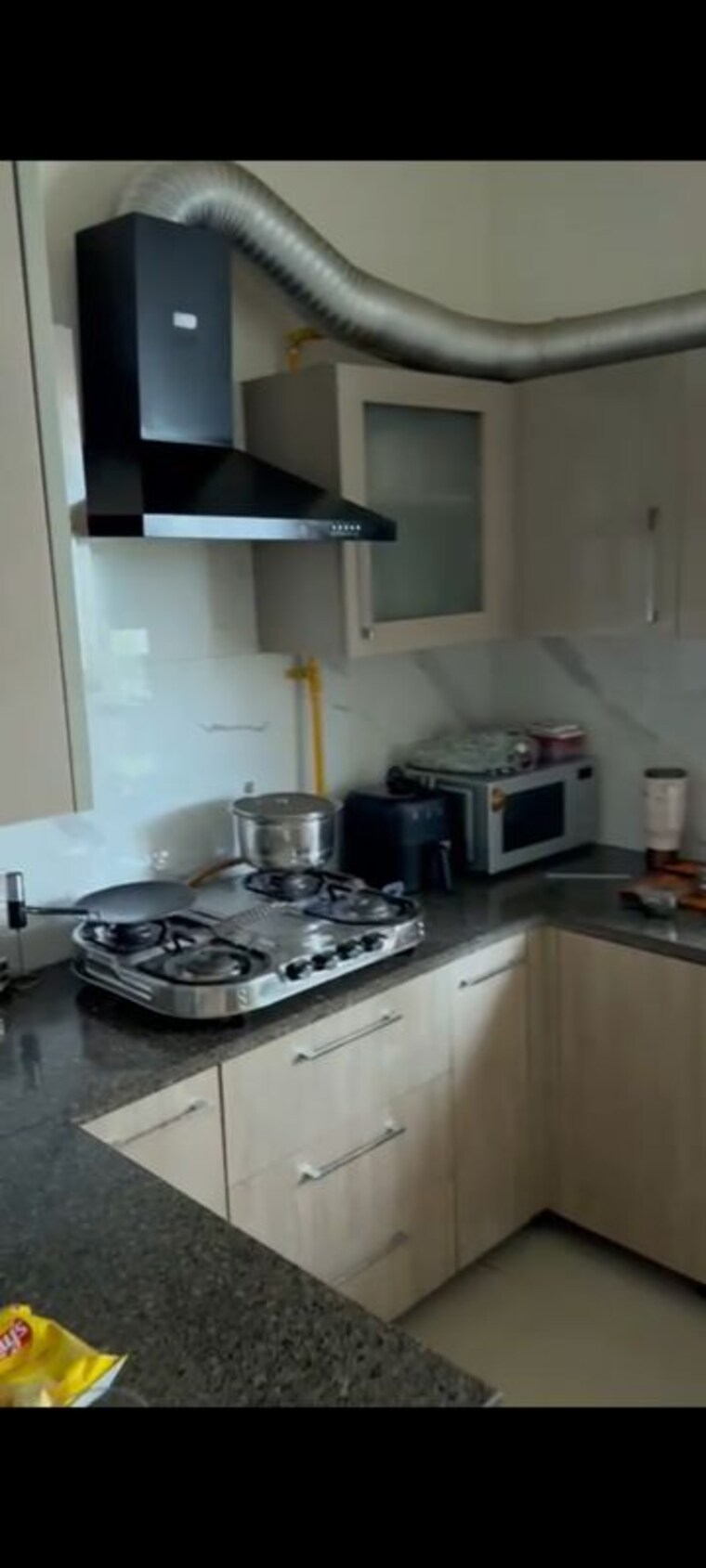 Kitchen, kharar road 3 Bedroom 1550 Sq.Ft. Apartment In Kharar Road Mohali 10319037