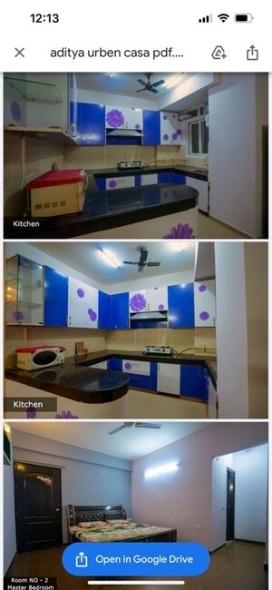 Master Bedroom in 4 BHK Apartment at Aditya Urban Casa, Sector 78 – for Rent