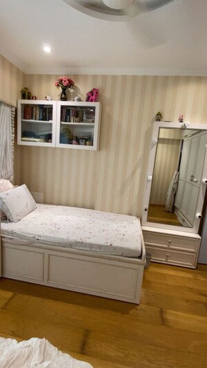 Bedroom in 2 BHK Apartment at Gurukrupa Marina Enclave, Malad West – for Sale