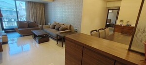 Living Room in 2 BHK Apartment at Goyal Lakshchandi Heights, Goregaon East – for Rent