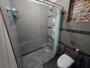 Bathroom in 3 BHK Apartment at Paradise Sai World Empire, Kharghar – for Rent