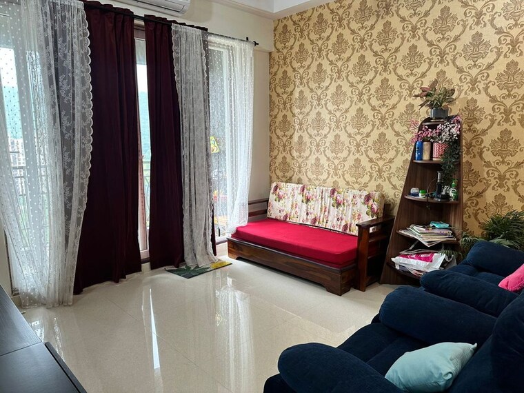 Living Room, paradise-sai-world-empire 3 Bedroom 1750 Sq.Ft. Apartment In Kharghar Navi Mumbai 10319107
