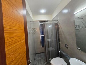 Bathroom in 3 BHK Apartment at Paradise Sai World Empire, Kharghar – for Rent