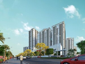 3 BHK Apartment – Exterior View View at SMR Vinay Iconia Hyderabad, Kondapur - for Rent