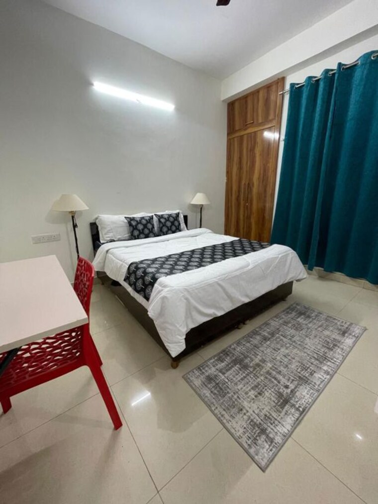 Bedroom, sector 53 1 Bedroom 350 Sq.Ft. Builder Floor In Sector 53 Gurgaon 10319174