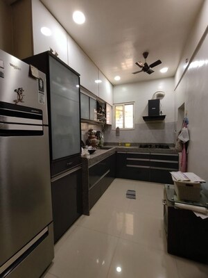 Kitchen in 3 BHK Villa at Mittal Upper Crest, Kondhwa – for Rent
