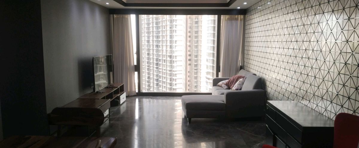 3 BHK + Servant Room Apartment For Rent in Lodha Trump Tower
