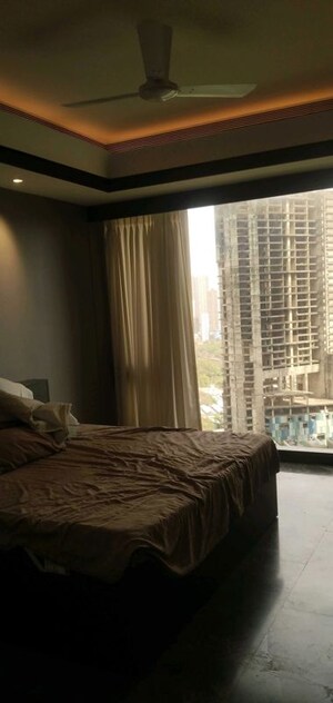 Bedroom in 3 BHK Apartment at Lodha Trump Tower, Worli – for Rent