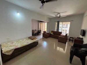 Living Room in 2 BHK Apartment at Supreme Palms 2, Balewadi – for Rent