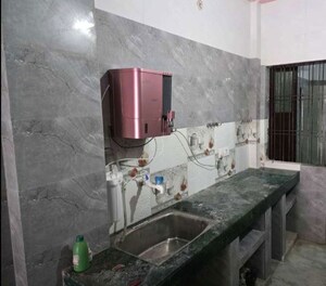 Kitchen in 1 BHK Apartment at Gomti Nagar – for Rent