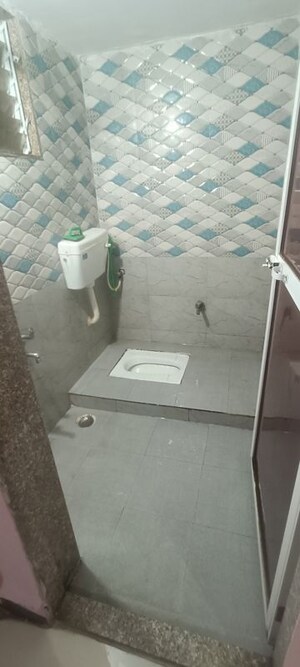 Bathroom in 3 BHK Apartment at Kopar Khairane – for Rent
