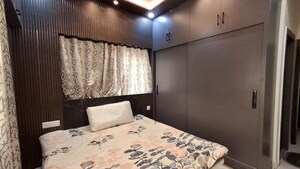 Bedroom in 3 BHK Apartment at Gurukul Heights, New Town – for Rent