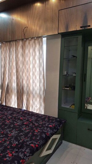 Bedroom in 3 BHK Apartment at Gurukul Heights, New Town – for Rent