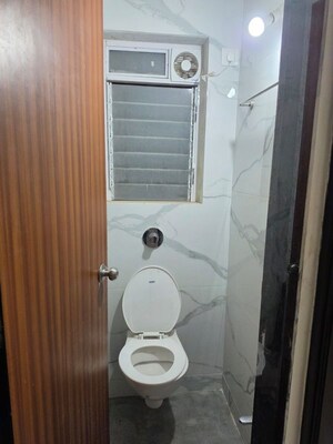 Bathroom in 1 BHK Apartment at Raunak Bliss Phase A3, Ghodbunder Road – for Rent