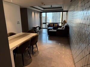 Kitchen in 3 BHK Apartment at Lodha Trump Tower, Worli – for Rent