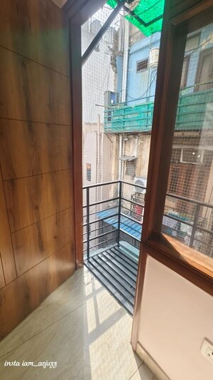 Balcony in 1 BHK Builder Floor at Vinoba Puri – for Rent
