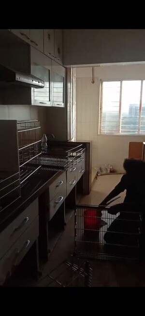 Kitchen in 3 BHK Apartment at Evershine Grandeur, Malad West – for Sale