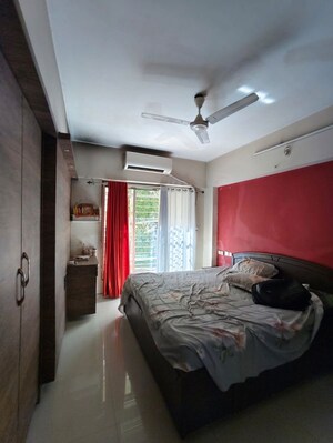 Bedroom in 3 BHK Apartment at Bhoomi Acres, Thane West – for Rent