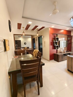 Living Room in 3 BHK Apartment at Bhoomi Acres, Thane West – for Rent