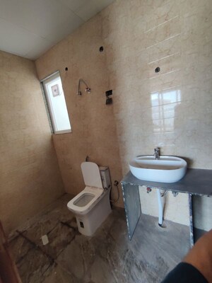 Bathroom in 1 BHK Builder Floor at Sushant Lok I – for Rent