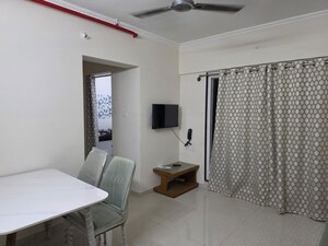 Dining Room in 1 BHK Apartment at Raunak Bliss, Ghodbunder Road – for Rent