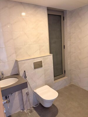 Bathroom in 2 BHK Apartment at Lodha Bellagio, Powai – for Rent
