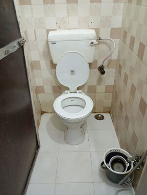 Bathroom in 1 BHK Apartment at Shelter Residency, Kharghar – for Rent