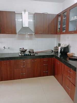 Kitchen in 3 BHK Apartment at Manjri Greens Phase 2, Hadapsar – for Rent