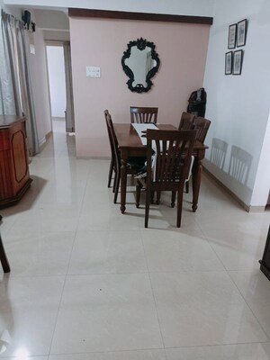 Dining area in 3 BHK Apartment at Manjri Greens Phase 2, Hadapsar – for Rent