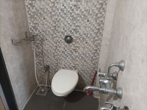 Bathroom in 1 BHK Apartment at Cosmos Classique, Ghodbunder Road – for Sale