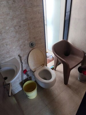Bathroom in 2 BHK Apartment at Kabra Galaxy Star 3, Brahmand – for Rent