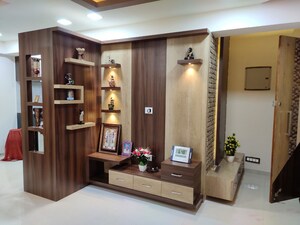 Living Room in 3 BHK Apartment at Sargasan – for Sale