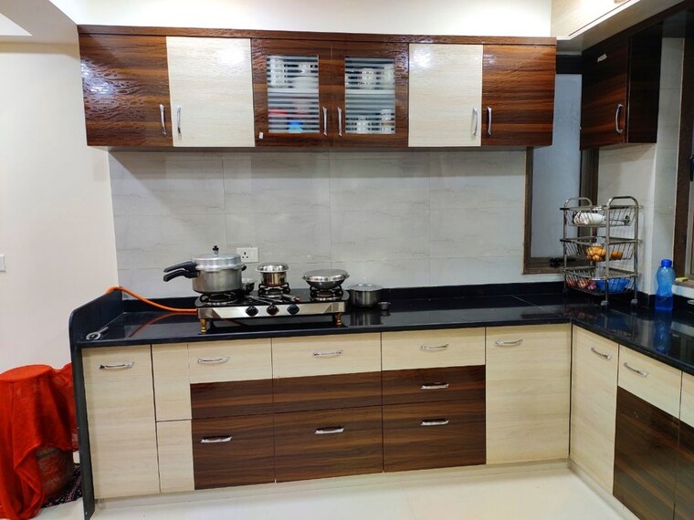 Kitchen, sargasan 3 Bedroom 238 Sq.Yd. Apartment In Sargasan Gandhinagar 10319512