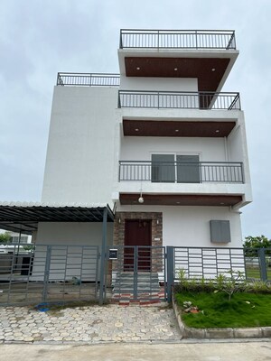 4 BHK Villa – Exterior View View at Sark Garden Villas, Mokila - for Rent