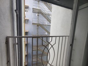 Balcony in Studio Apartment at Rustomjee Bella Phase 1, Bhandup West – for Rent