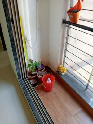 Balcony in 2 BHK Apartment at Runwal Eirene, Balkum Pada – for Rent