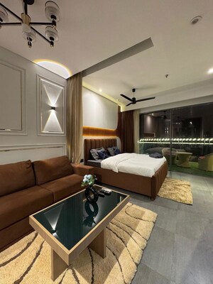 Kitchen in 1 BHK Apartment at Supertech Supernova Spira Residency, Sector 94 – for Rent