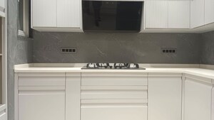 Kitchen in 3 BHK Builder Floor at Greater Kailash I – for Sale