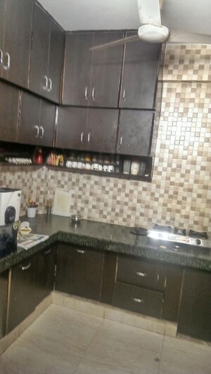Kitchen in 3 BHK Builder Floor at Panchsheel Enclave – for Rent