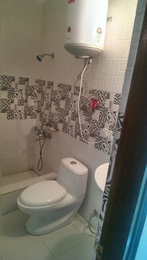 Bathroom in 3 BHK Builder Floor at Panchsheel Enclave – for Rent