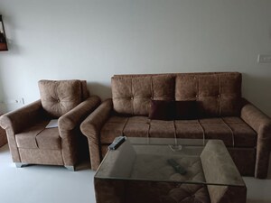 Living Room in 2 BHK Apartment at Courtyard by Narang Realty and The Wadhwa Group, Pokhran Road No Two – for Rent