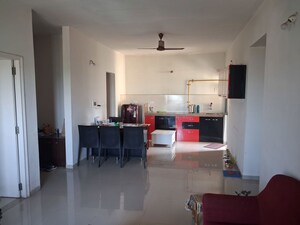 Living Room in 2.5 BHK Apartment at Adani The Meadows, Near Vaishno Devi Circle On Sg Highway – for Rent