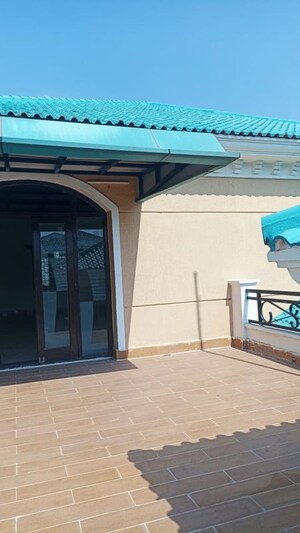 Terrace in 5 BHK Villa at Aditya Eden Woods, Tellapur – for Rent