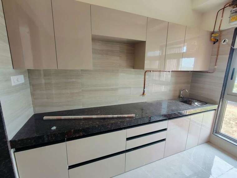Kitchen, veena-smart-homes 2 Bedroom 588 Sq.Ft. Apartment In Kandivali West Mumbai 10313955
