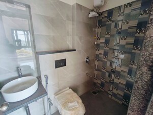 Bathroom in 2 BHK Apartment at Veena Smart Homes, Kandivali West – for Rent