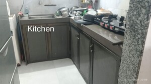 Kitchen in 1 BHK Apartment at Vaibhavlaxmi Address 51, Bandra East – for Rent