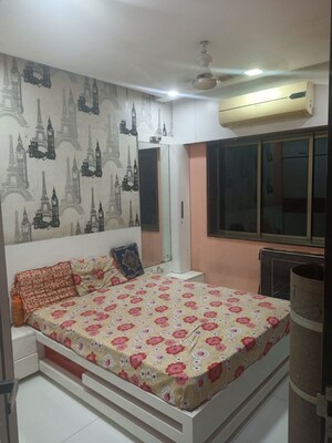 Bedroom in 2.5 BHK Apartment at Radhika CHS, Kandivali East – for Rent